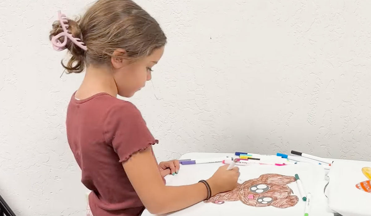 Create a Kids Coloring Shirt